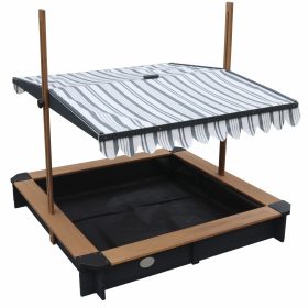 AXI-Wooden-Sandbox-with-Roof-and-Benches-3