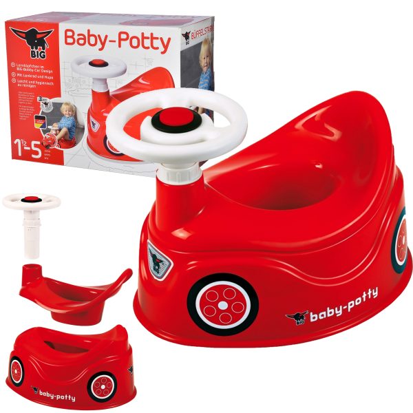 BIG-Potty-New-Bobby-Car-Toy-Car-Steering-Wheel BIG Potty New Bobby Car Toy Car Steering Wheel