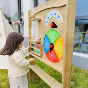 CLASSIC-WORLD-EDU-2-in-1-Manipulative-Chalk-Board-Learning-Time-and-Weather-2