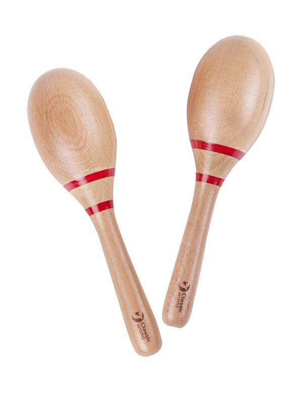 CLASSIC-WORLD-EDU-Maracas-Musical-Instrument-for-Children CLASSIC WORLD EDU Maracas Musical Instrument for Children