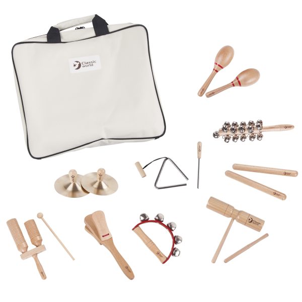 CLASSIC WORLD EDU Musical Instrument Set with 9 Accessories