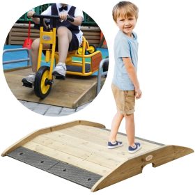 CLASSIC-WORLD-EDU-Wooden-Ramp-Bridge-Access-Road-Bike-Track CLASSIC WORLD EDU Wooden Ramp Bridge Access Road Bike Track