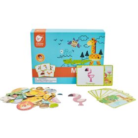 CLASSIC-WORLD-Magnetic-Puzzle-Animals-Board-Blocks-Memory-Puzzle-60-pcs-3