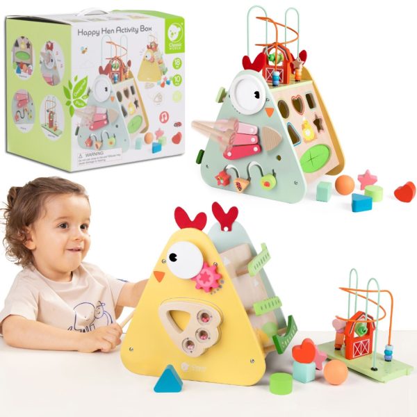CLASSIC-WORLD-Montessori-Cube-10-in-1-Happy-Farm-XXL CLASSIC WORLD Montessori Cube 10 in 1 Happy Farm XXL