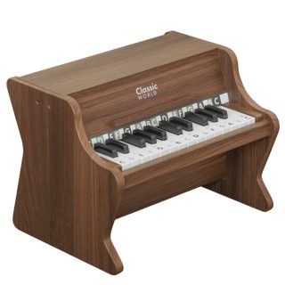 CLASSIC WORLD Wooden Classical Piano + Learning Book