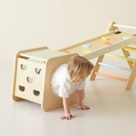 CLASSIC-WORLD-Wooden-Climbing-Triangle-Montessori-Set-5-in-1-Playground-Indoor-Gym-for-Children-3