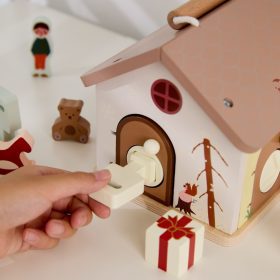 CLASSIC-WORLD-Wooden-Sensory-Educational-House-with-Locks-and-Keys-11-pcs-2