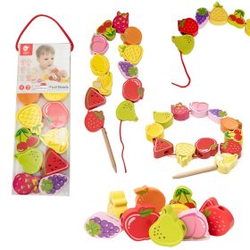 CLASSIC-WORLD-Wooden-Threading-Blocks-Fruits-13-pcs CLASSIC WORLD Wooden Threading Blocks Fruits 13 pcs.