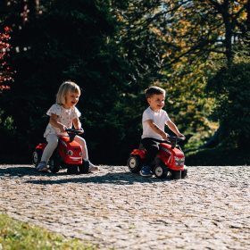 FALK-Baby-Massey-Ferguson-Red-Tractor-with-Trailer-Accessories.-From-1-year-1