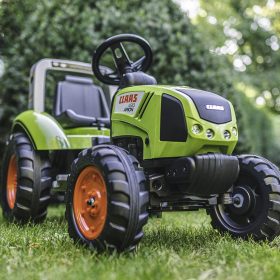 FALK-Claas-Large-Pedal-Tractor-with-Trailer-from-3-years-old-2
