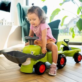 FALK-Claas-Ride-on-Tractor-with-Trailer-Loader-and-Bucket-2