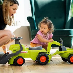 FALK-Claas-Ride-on-Tractor-with-Trailer-Loader-and-Bucket-3