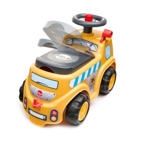FALK-JCB-Ride-on-Construction-Truck-with-Trailer-and-Accessories-3