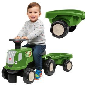 FALK-Ride-on-Tractor-with-Trailer-Birdy-Farm-Green-1-3-years FALK Ride-on Tractor with Trailer Birdy Farm Green 1-3 years