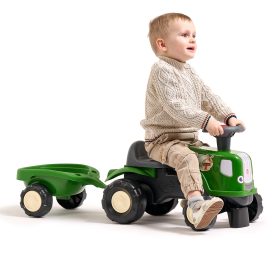 FALK-Ride-on-Tractor-with-Trailer-Birdy-Farm-Green-1-3-years-3