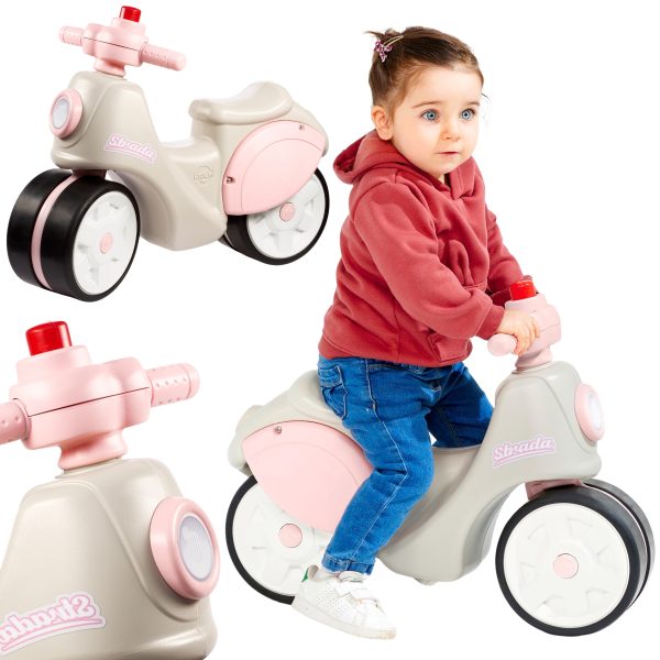 FALK-Scooter-Strada-Retro-Ride-on-for-Girls-Silent-Tires-from-1-Year FALK Scooter Strada Retro Ride-on for Girls