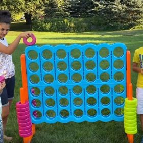 FEBER-4-in-a-Line-Mega-4-in-a-Line-Puzzle-Game-for-Home-Garden-1