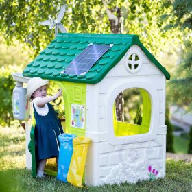 FEBER-Eco-Garden-House-Feeder-Waste-Segregation-Imitation-Solar-Panel-3
