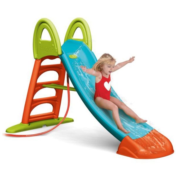 FEBER-Large-Garden-Slide-with-Water-Slide-190-cm FEBER Large Garden Slide with Water Slide 190 cm