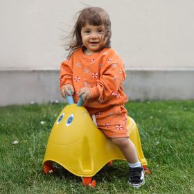 FEBER-Ride-on-Pusher-Casual-Walker-360°-Swivel-Wheels-1-1