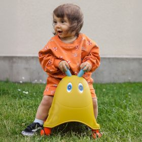 FEBER-Ride-on-Pusher-Casual-Walker-360°-Swivel-Wheels-1-2