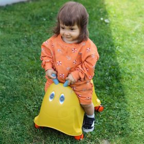 FEBER-Ride-on-Pusher-Casual-Walker-360°-Swivel-Wheels-1-3