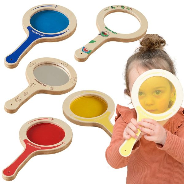 MASTERKIDZ-5-Wooden-Palettes-with-Colored-Lenses MASTERKIDZ 5 Wooden Palettes with Colored Lenses