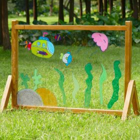 MASTERKIDZ-Acrylic-Board-with-Transparent-Painting-Surface MASTERKIDZ Acrylic Board with Transparent Painting Surface