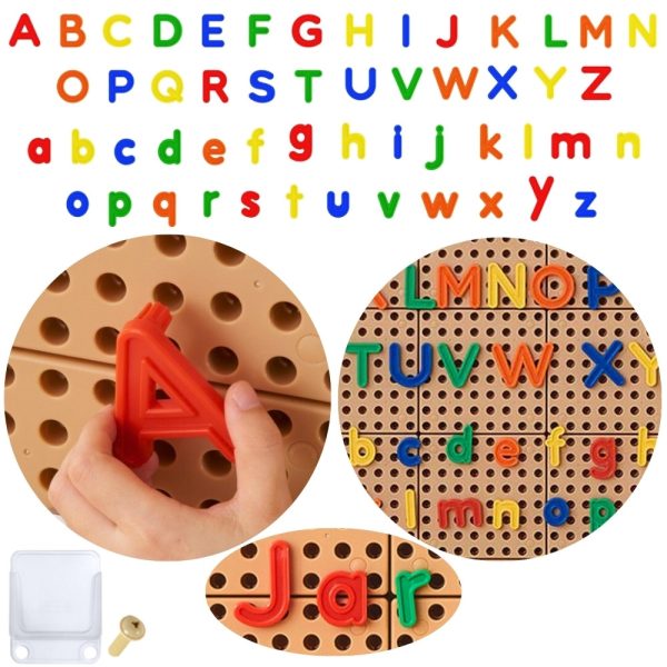 MASTERKIDZ-Alphabet-Letter-Set-Capital-and-Small-for-STEM-Wall-Panels-122-pcs MASTERKIDZ Alphabet Letter Set (Capital and Small) for STEM Wall Panels 122 pcs.