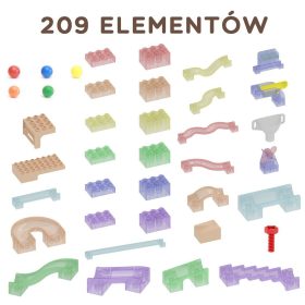 MASTERKIDZ-Ball-Track-Construction-Set-STEM-Board-209-pieces-2