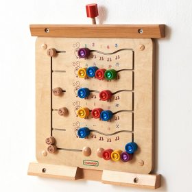 MASTERKIDZ-Colorful-Caterpillars-Learning-Numbers-and-Quantities-Montessori-Educational-Wall-Board-2