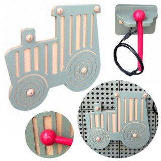 MASTERKIDZ Guiro Musical Instrument Tractor STEM Accessories