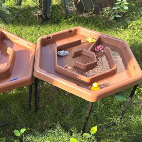 MASTERKIDZ-Hexagonal-Sand-and-Water-Play-Table-with-Adjustable-Height-Maze-2