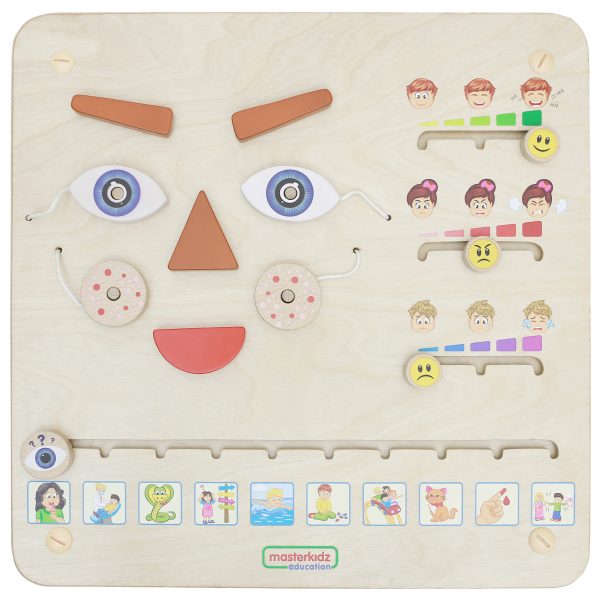MASTERKIDZ-How-Are-You-Feeling-Montessori-Emotional-Learning-Board MASTERKIDZ How Are You Feeling? Montessori Emotional Learning Board