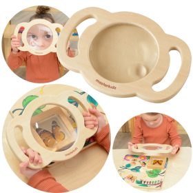 MASTERKIDZ-Large-Wooden-Discovery-Magnifying-Glass MASTERKIDZ Large Wooden Discovery Magnifying Glass