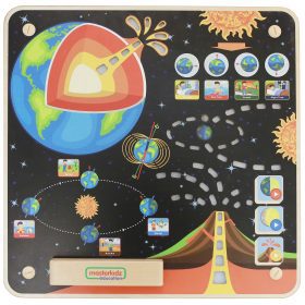 MASTERKIDZ Montessori Earth Educational Board
