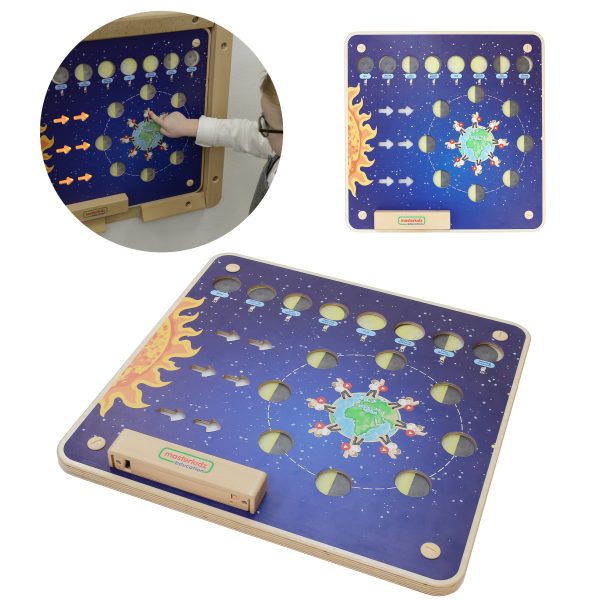 MASTERKIDZ-Montessori-Moon-Phases-Educational-Board MASTERKIDZ Montessori Moon Phases Educational Board