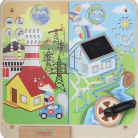 MASTERKIDZ Montessori Renewable and Non-Renewable Energy Educational Board