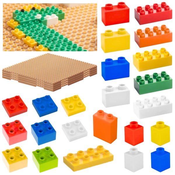 MASTERKIDZ-STEM-Building-Block-Set-135-pcs-with-Panel-Overlay-4-pcs MASTERKIDZ STEM Building Block Set 135 pcs with Panel Overlay 4 pcs.