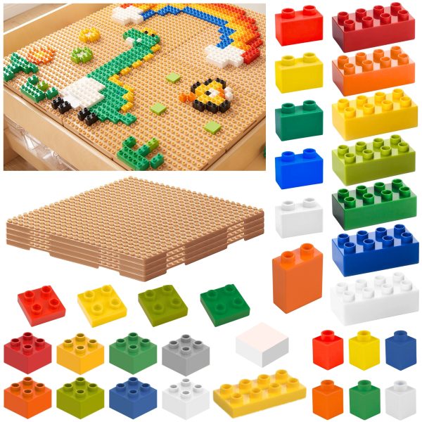 MASTERKIDZ-STEM-Building-Block-Set-563-pcs-with-Panel-Overlays-4-pcs MASTERKIDZ STEM Building Block Set 563 pcs with Panel Overlays 4 pcs