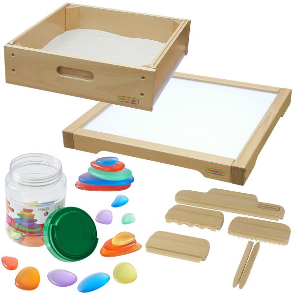 MASTERKIDZ-Sensory-Frame-LED-Panel-Sand-Play-Accessories-Set MASTERKIDZ Sensory Frame - LED Panel + Sand Play Accessories Set
