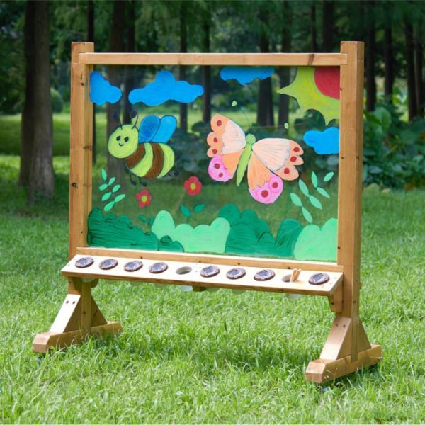 MASTERKIDZ-Transparent-Acrylic-Painting-Board-Cups MASTERKIDZ Transparent Acrylic Painting Board + Cups