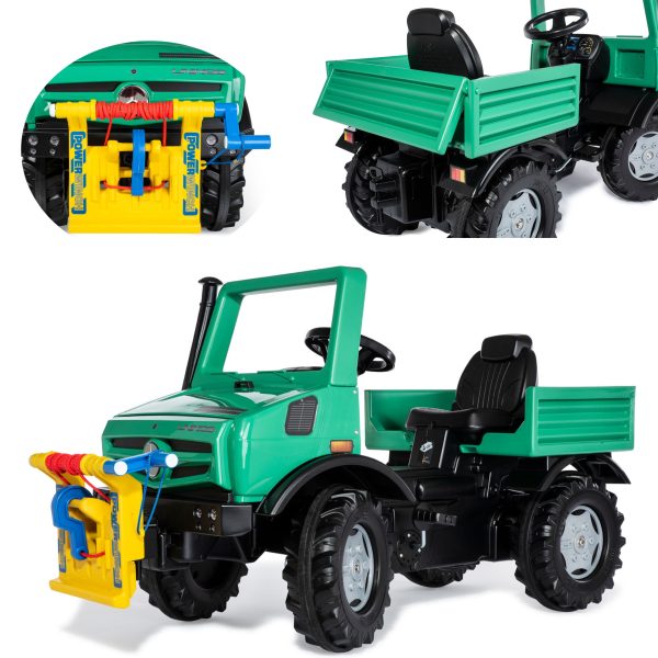 Rolly-Toys-RollyUnimog-Forst-Mercedes-Benz-Winch-Truck-Pedal-Car Rolly Toys RollyUnimog Forst Mercedes-Benz Winch - Truck Pedal Car