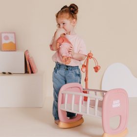 SMOBY-Baby-Nurse-Cradle-with-Mobile-2