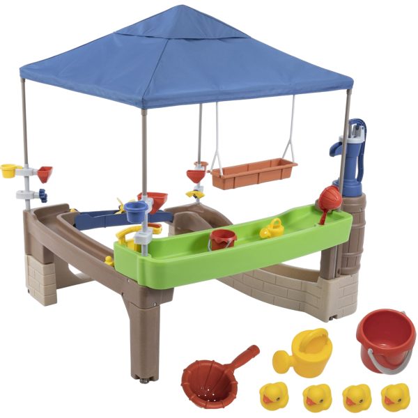 STEP2-Pump-Splash-Shady-Oasis-Water-Fun-Center-with-Pump-and-Canopy STEP2 Pump & Splash Shady Oasis Water Fun Center with Pump and Canopy