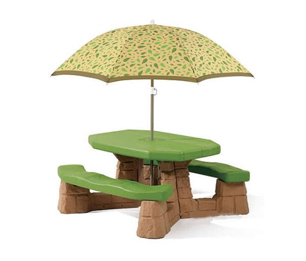 STEP2-Table-Picnic-table-with-umbrella STEP2 Table - Picnic table with umbrella
