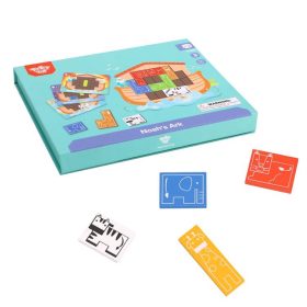 TOOKY-TOY-Magnetic-Montessori-Puzzle-Logical-Puzzle-Tetris-Noahs-Ark-26-pcs-2