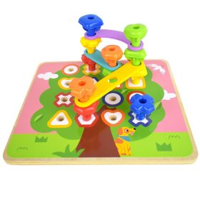TOOKY-TOY-Multifunctional-Board-Set-of-Colored-Screws-Learning-Shapes-3