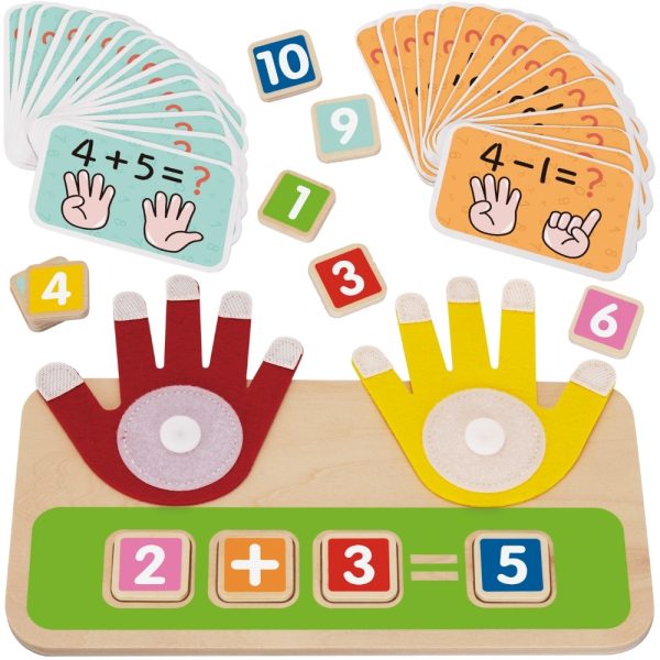 TOOKY-TOY-Wooden-Educational-Toy-for-Learning-Finger-Counting-Addition-and-Subtraction TOOKY TOY Wooden Educational Toy for Learning Finger Counting