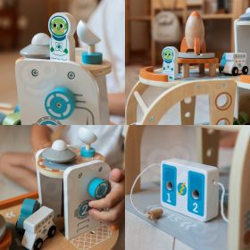 TOOKY-TOY-Wooden-Space-Parking-Space-Station-2
